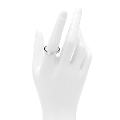 Tiffany Platinum Diamond Elsa Peretti Band Ring 57 8 2 of 4