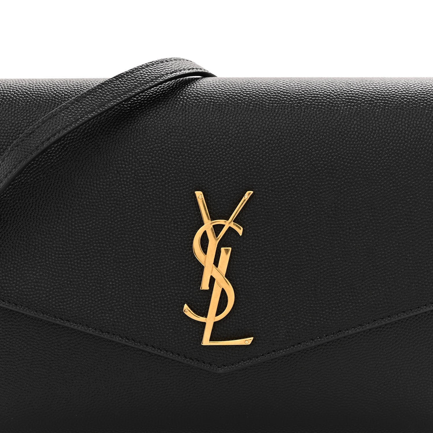 Saint Laurent Grain De Poudre Mini Uptown Crossbody Bag Black 7 of 10
