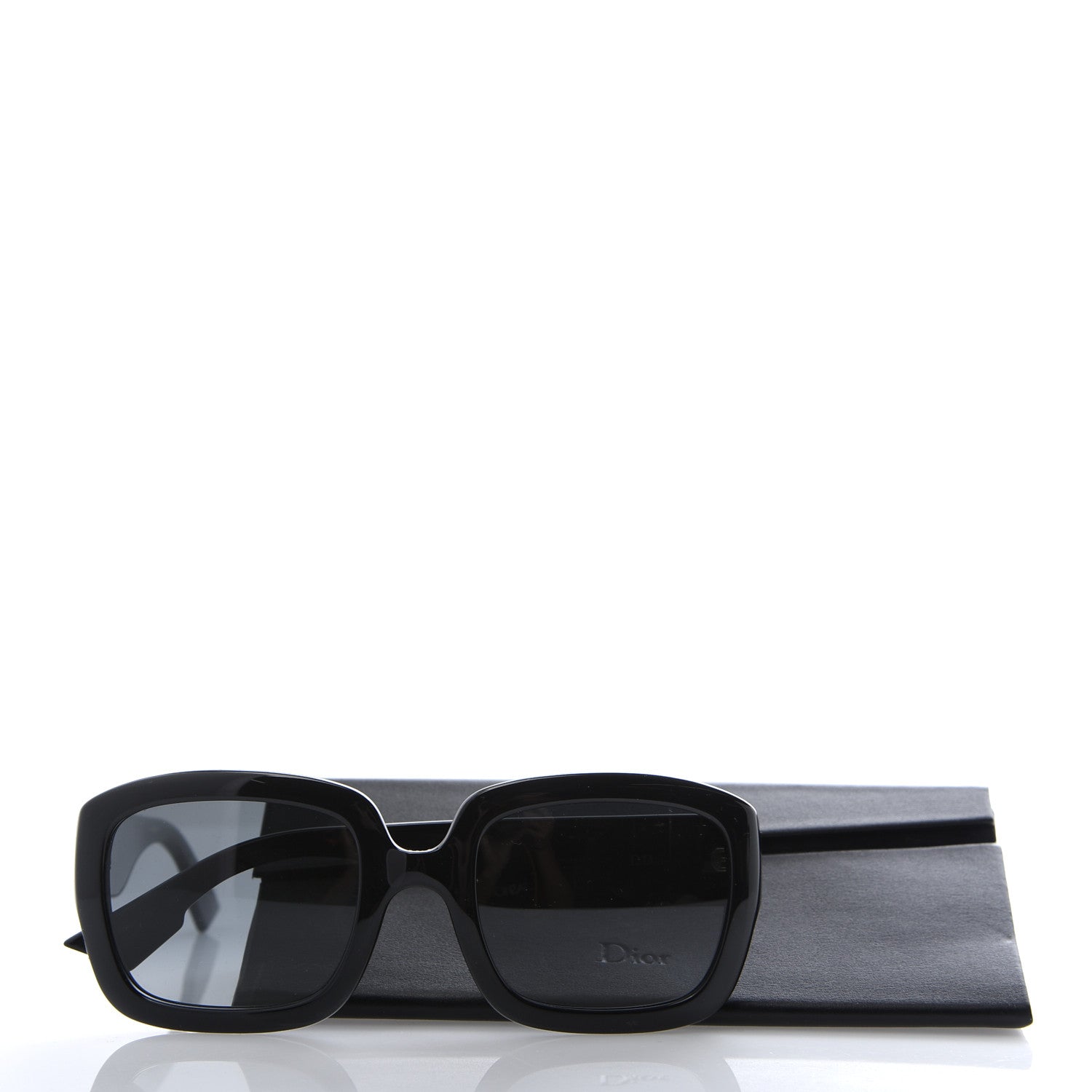 Christian Dior Dior Square Sunglasses Black 7 of 7