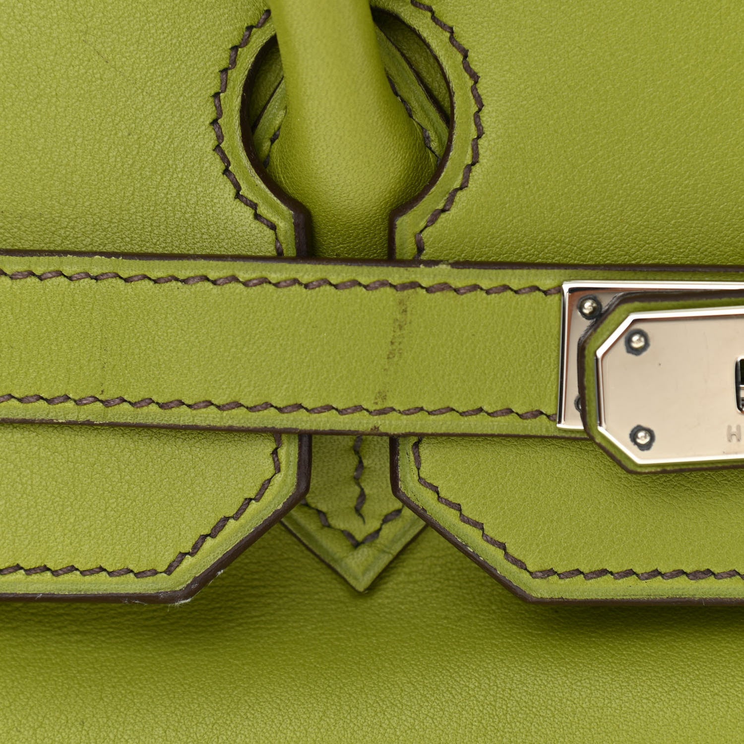 Hermes Swift Birkin 35 Vert Anis 22 of 22