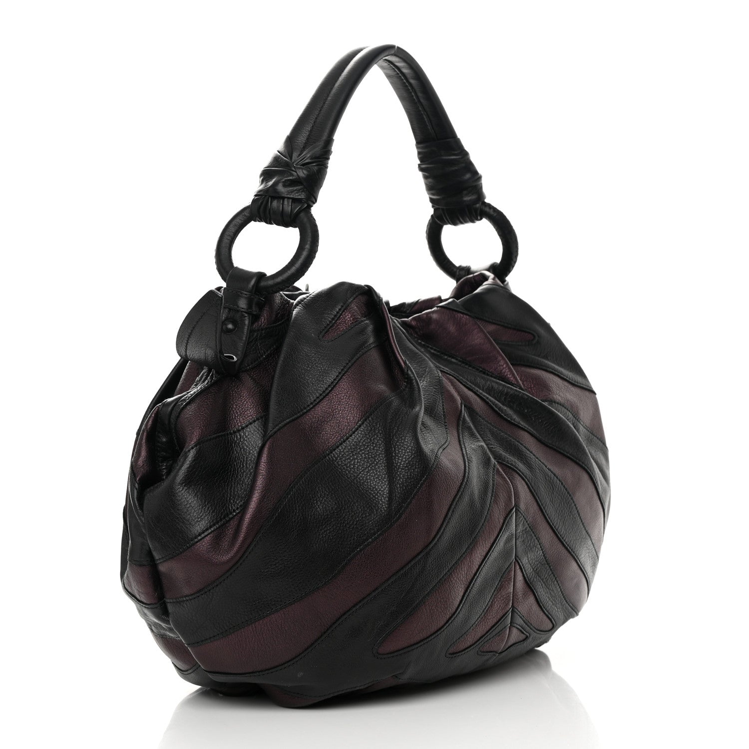 Prada Vitellino Mordo Hobo Ribes Mordore 3 of 16
