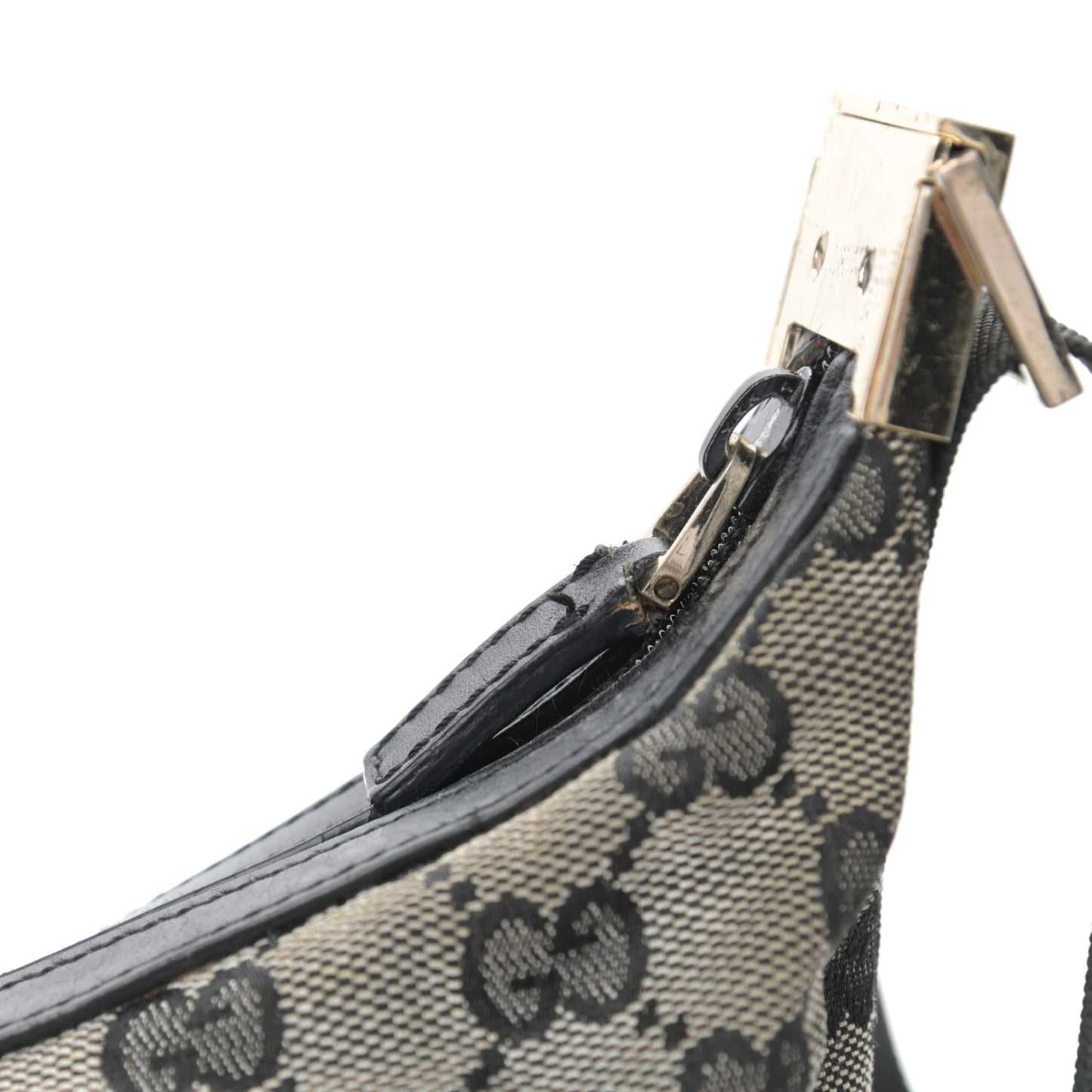 Monogram Hobo Black
