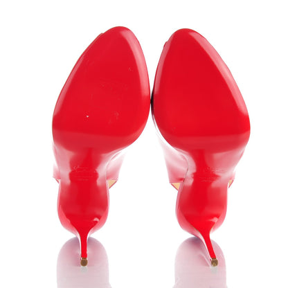 Christian Louboutin Patent Private Number 120 Pumps 39.5 Pavot 5 of 10