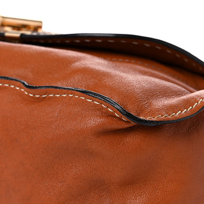 Chloe Calfskin Medium Marcie Lock Satchel Tan 14 of 21