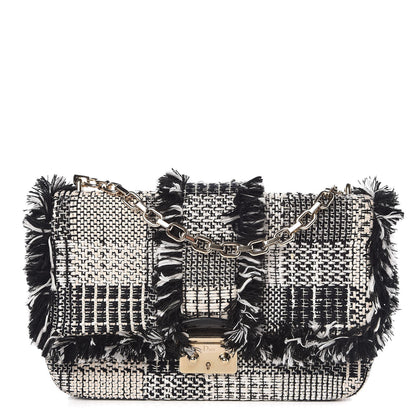 Christian Dior Tweed Miss Dior Flap Black 1 of 8