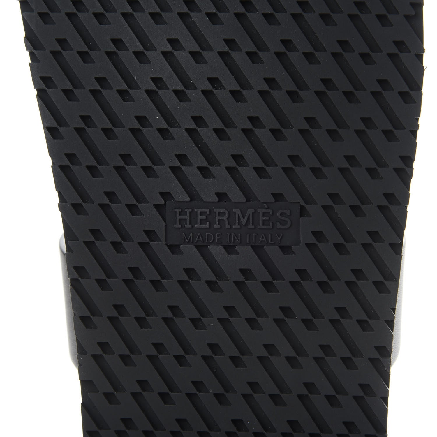 Hermes Calfskin Womens Ankara Sandals 40 Black 6 of 8