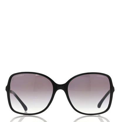 Chanel Lambskin Square Chain Sunglasses 5210-Q-A Black 2 of 7