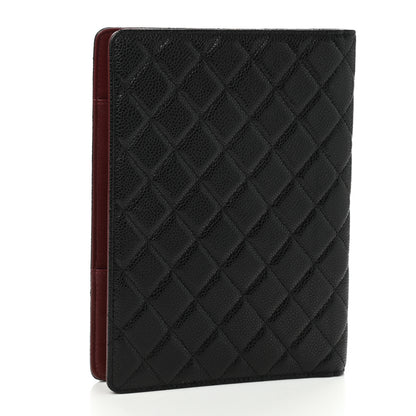 Chanel Caviar Quilted Large Agenda Cover Black 3 of 8