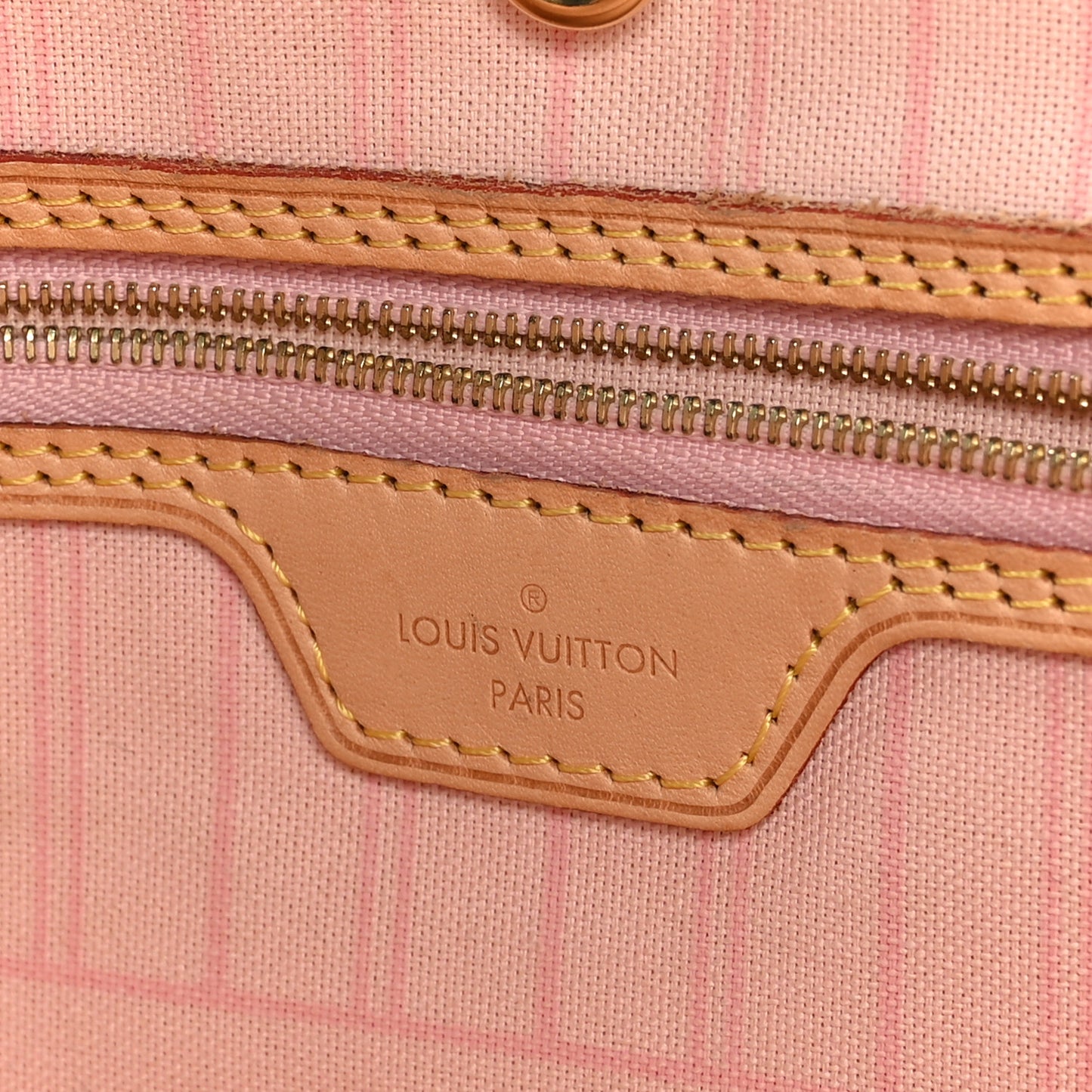 Damier Azur Neo Neverfull GM Rose Ballerine