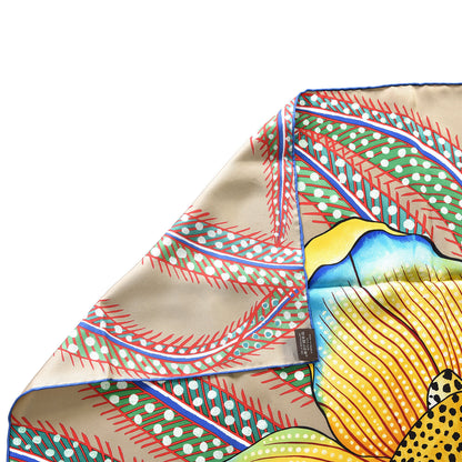Hermes Silk Baobab Cat Scarf 90 3 of 3