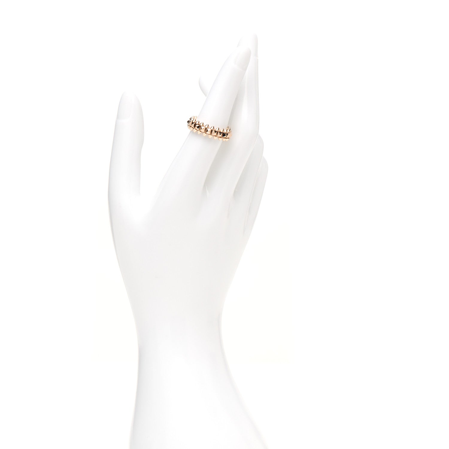 Cartier 18K Pink Gold SM Clash De Cartier Ring 52 6 2 of 5