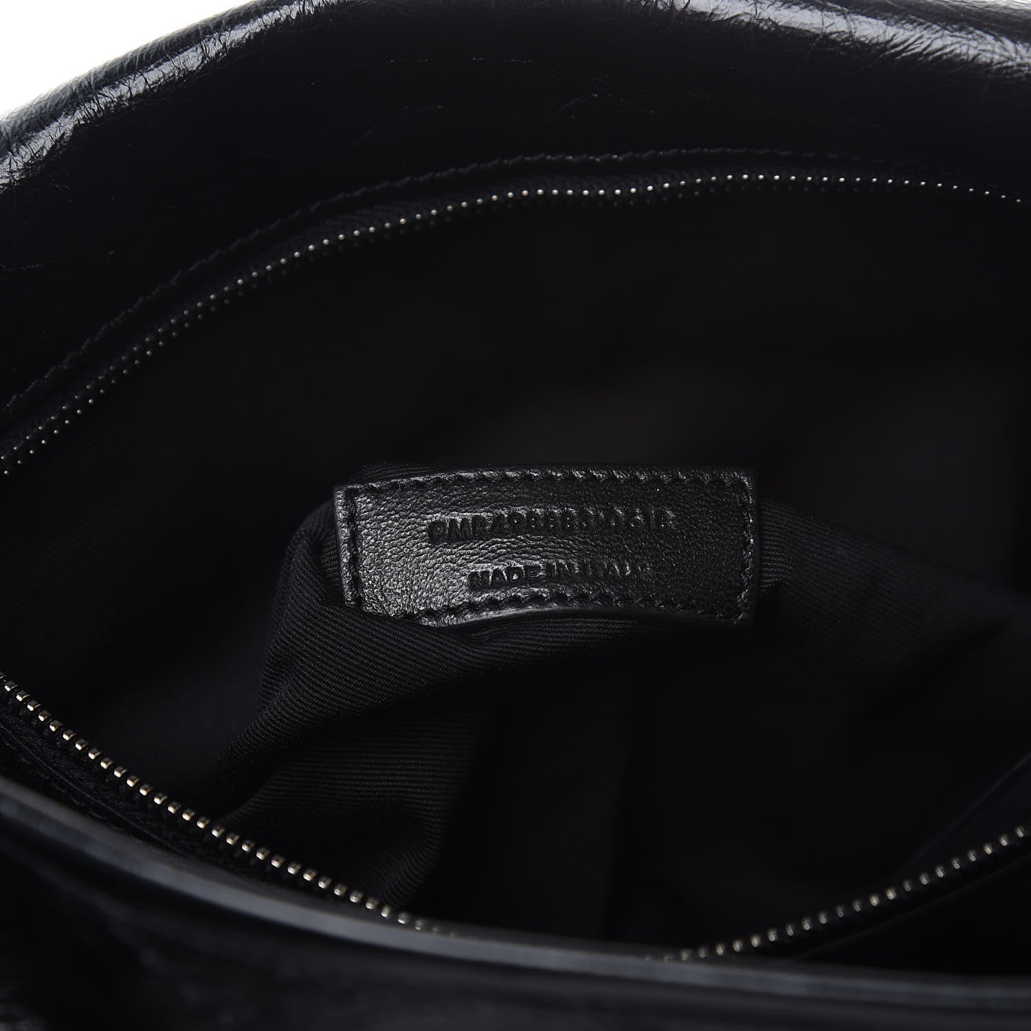 Saint Laurent Crinkled Calfskin Matelasse Monogram Large Niki Chain Satchel Black 6 of 8