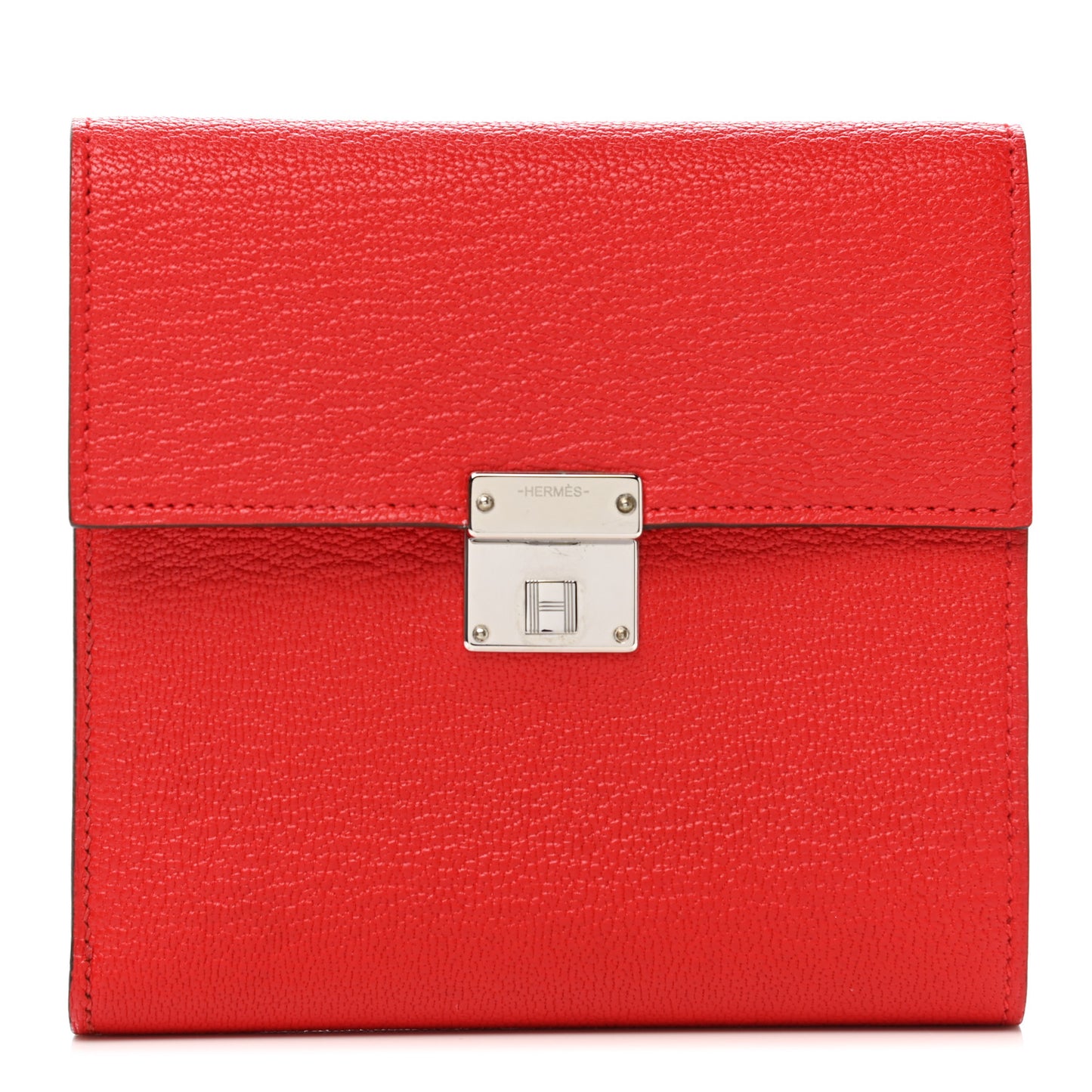 Chevre Mysore Clic 12 Wallet Rouge de Coeur