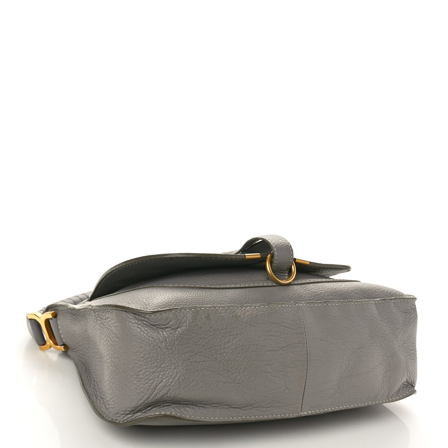 Calfskin Medium Marcie Satchel Cashmere Grey