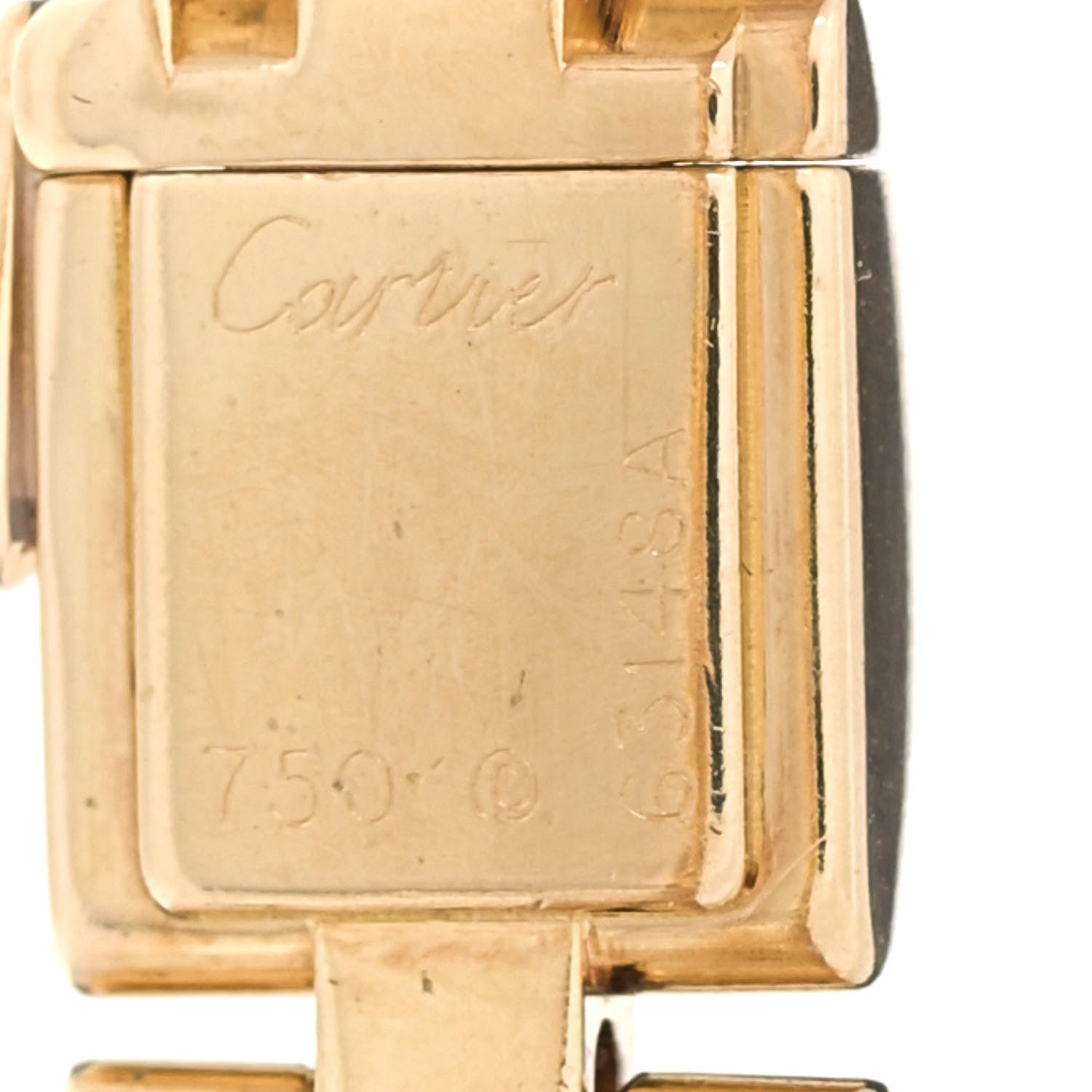 Cartier 18K Yellow Gold Panthere Maillon 3 Link Bracelet 4 of 5