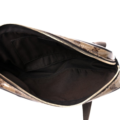 Gucci Crystal Monogram Belt Bag Brown 4 of 10