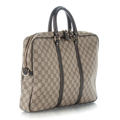 Gucci GG Plus Monogram Briefcase Dark Brown 3 of 7