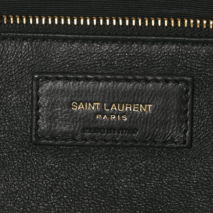 Saint Laurent SAINT LAURENT Lambskin Quilted Sade Puffer Envelope Clutch White 6 of 9
