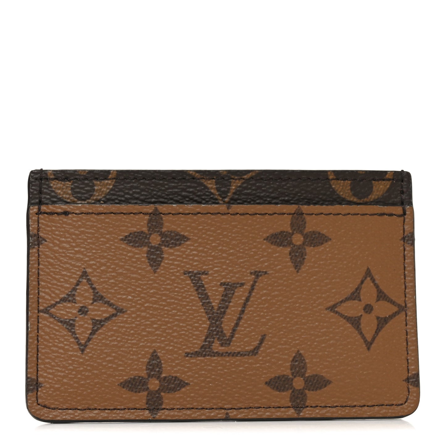 Reverse Monogram Card Holder