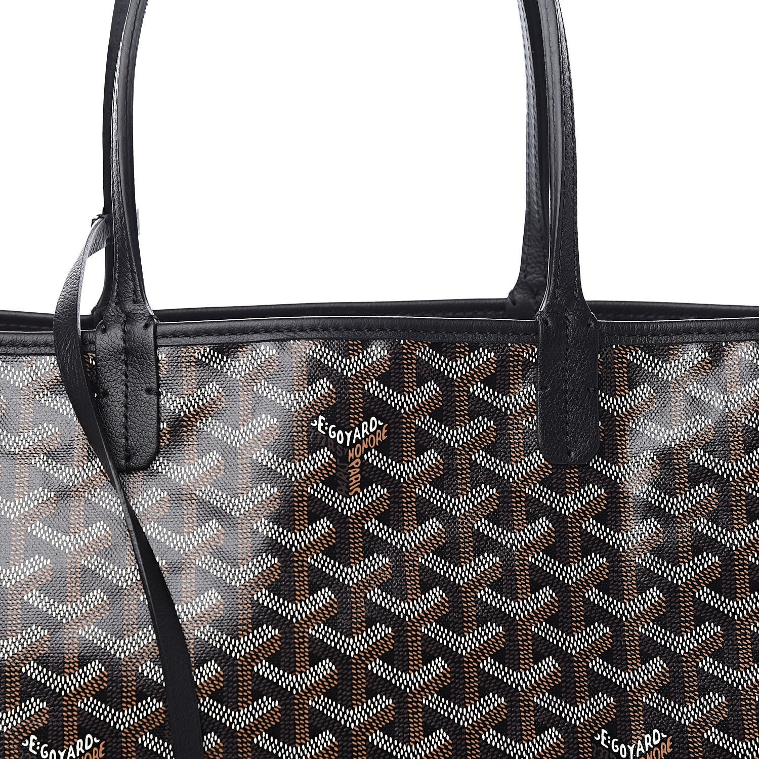 Goyard Goyardine Saint Louis PM Black 11 of 11