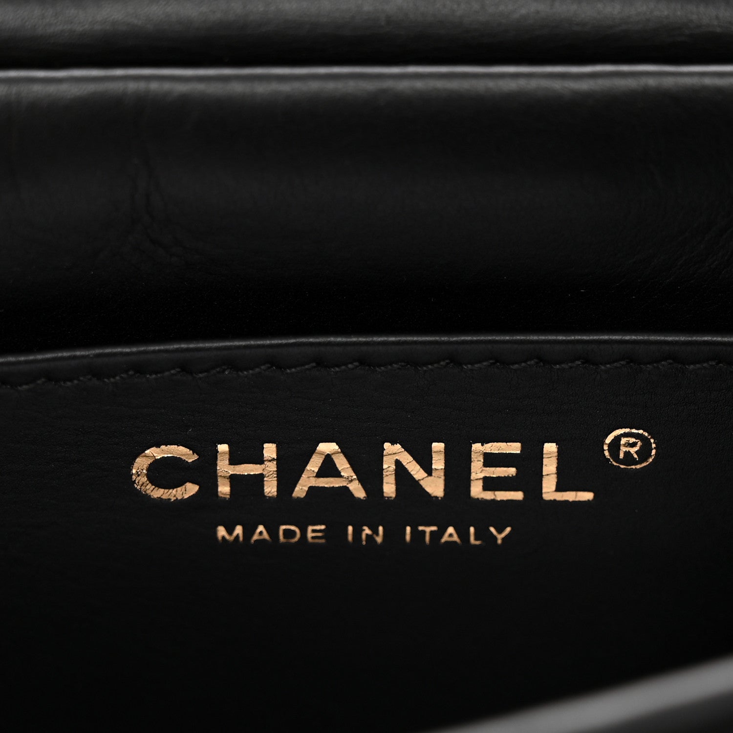 Chanel Calfskin Quilted Mini Nailed CC Flap Bag Black 6 of 11