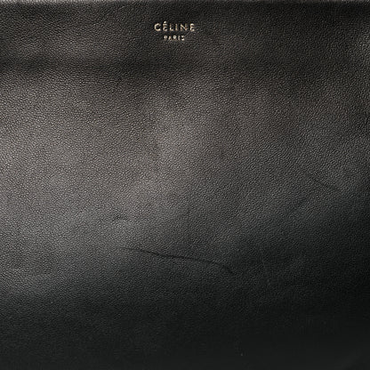 Celine Lambskin Small Trio Crossbody Bag Black 9 of 11