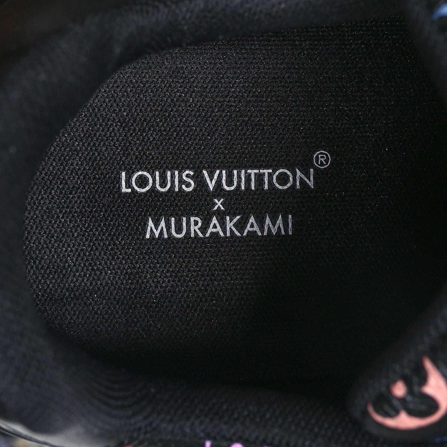 Louis Vuitton LV X TM Calfskin Monogram Multicolor LV Trainer Sneakers 36 Black 8 of 9