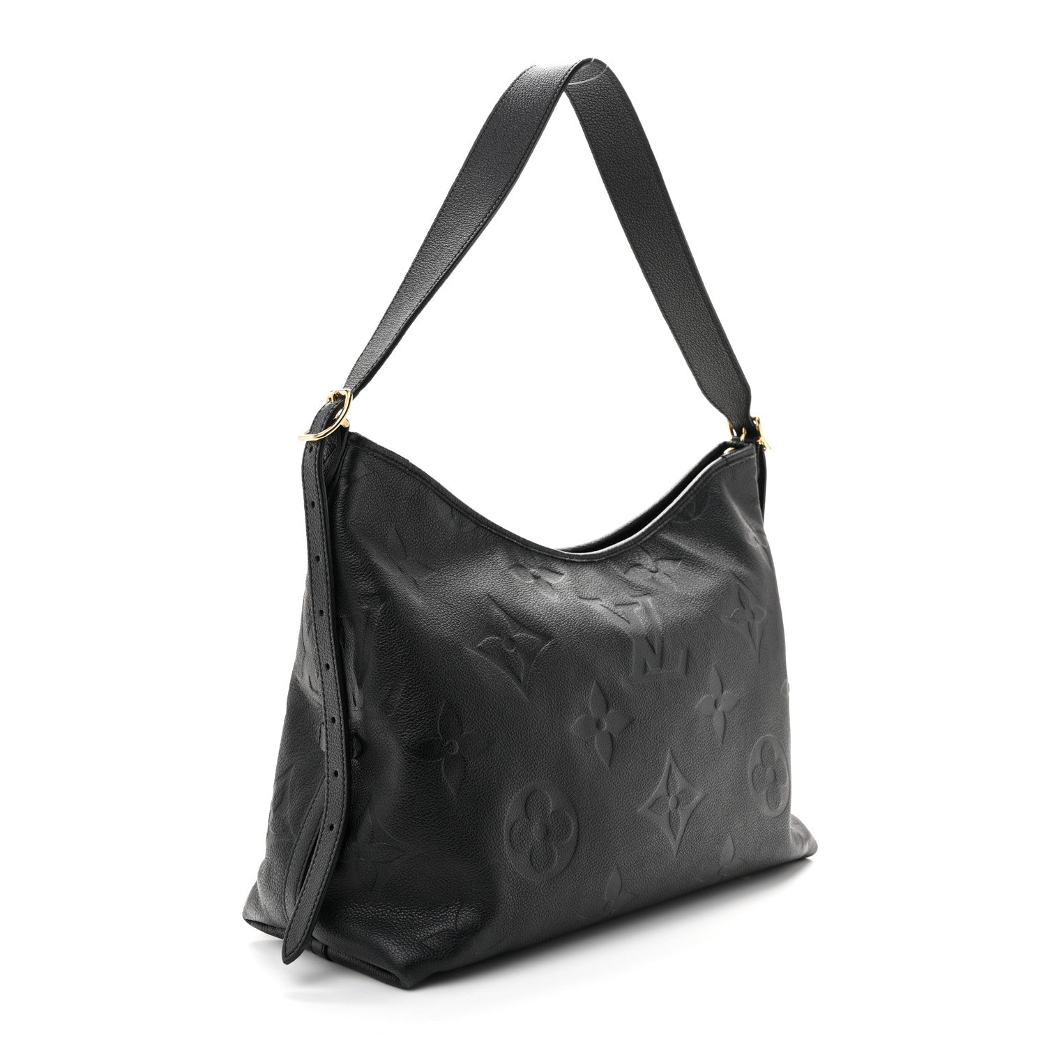 Louis Vuitton Empreinte Monogram Giant CarryAll MM Black 2 of 12