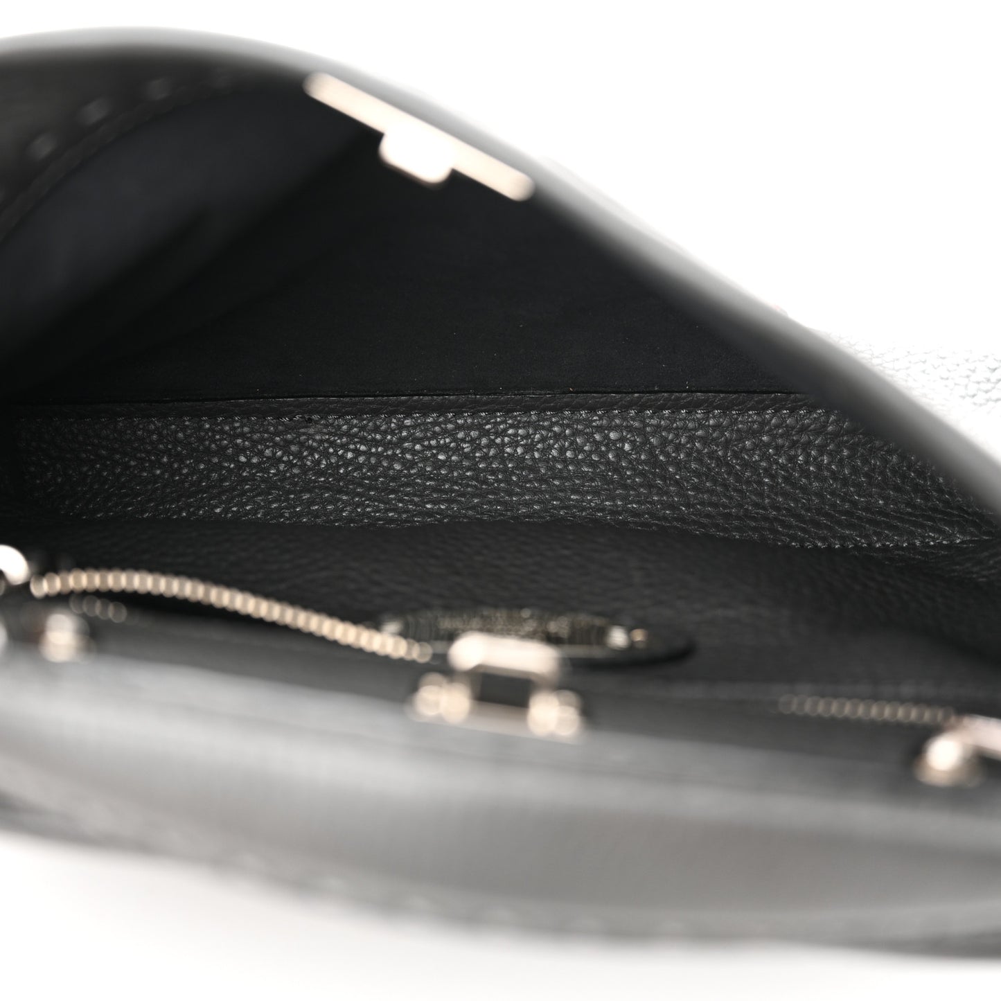 Cuoio Romano Selleria Mini Peekaboo Iconic Fit Satchel Asfalto Multicolor