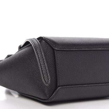 Celine Grained Calfskin Pico Belt Bag Black 6 of 9