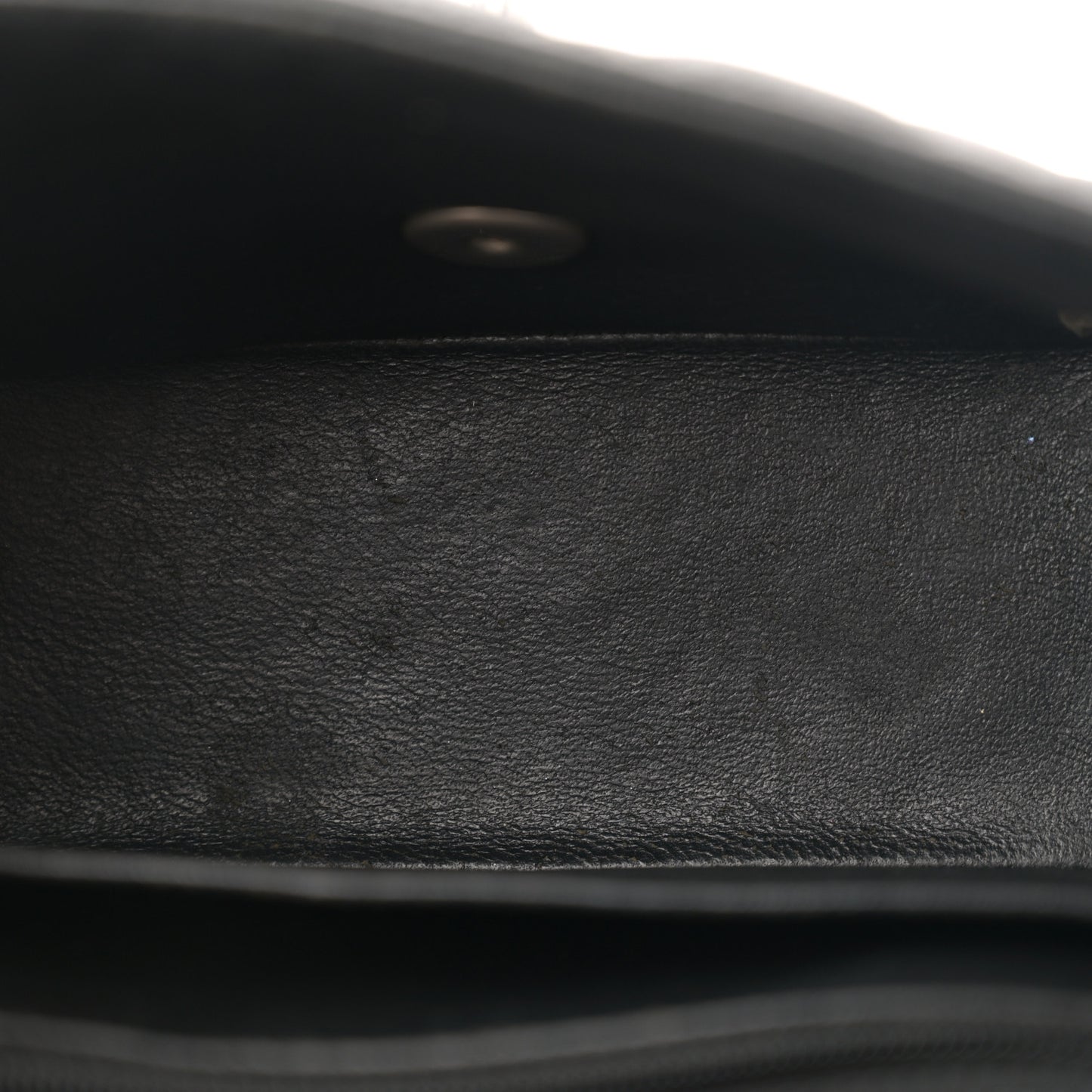 Caviar Quilted Mini Square Flap Black