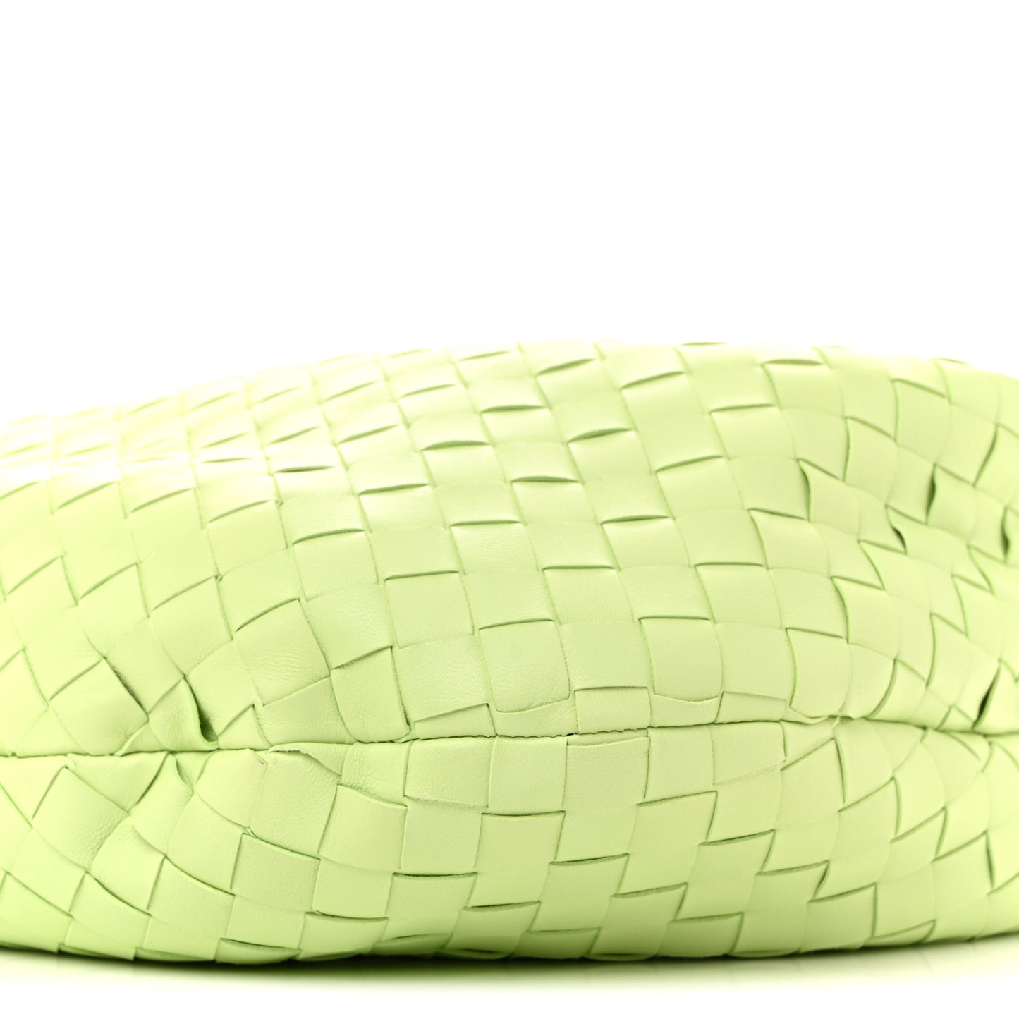 Nappa Intrecciato Teen Jodie Hobo Pistachio
