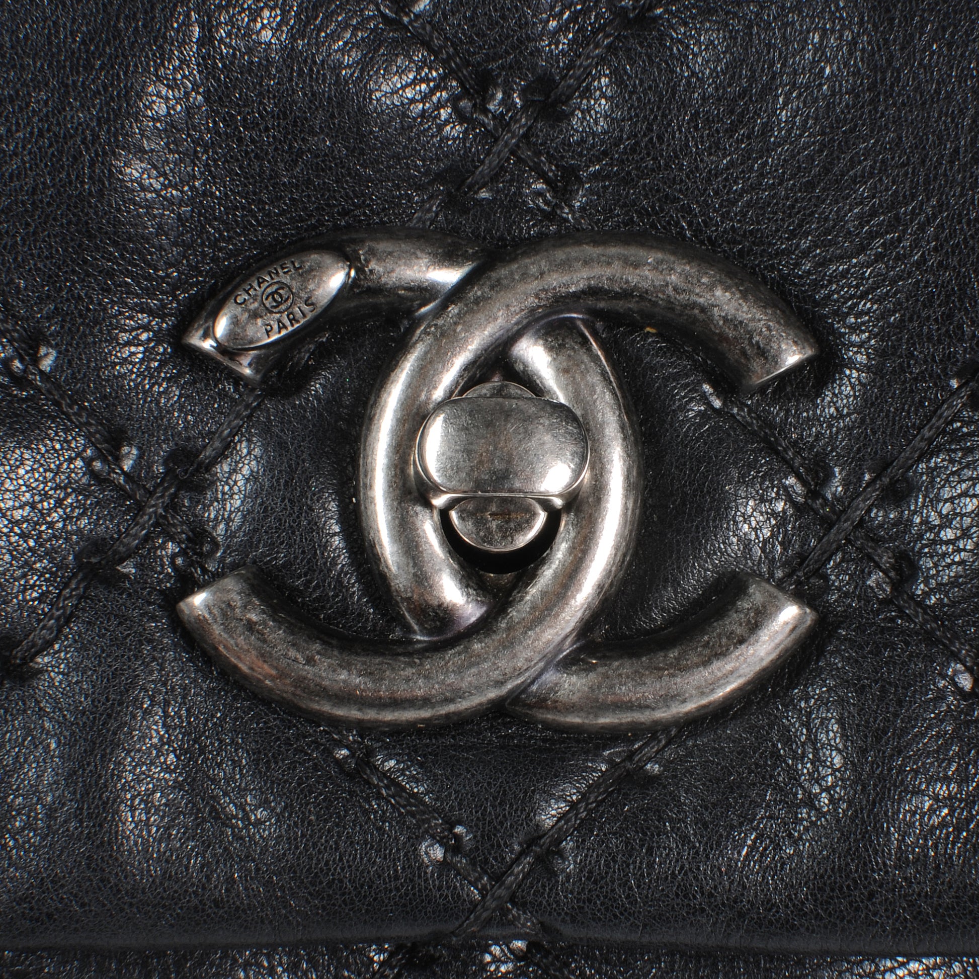 Chanel Calfskin Ultimate Stitch Flap Bag Black 5 of 10