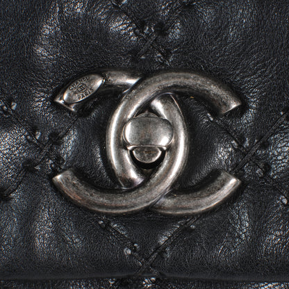 Chanel Calfskin Ultimate Stitch Flap Bag Black 5 of 10