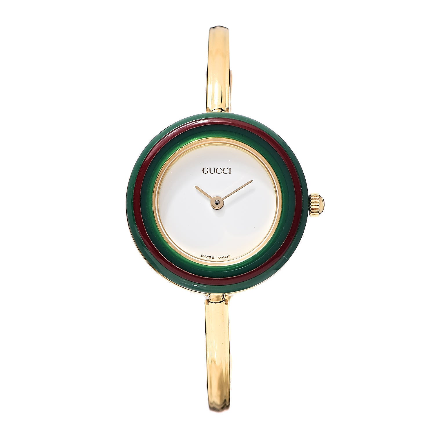 Gucci Stainless Steel 26mm Interchangeable Bezel Quartz Watch 1 of 8