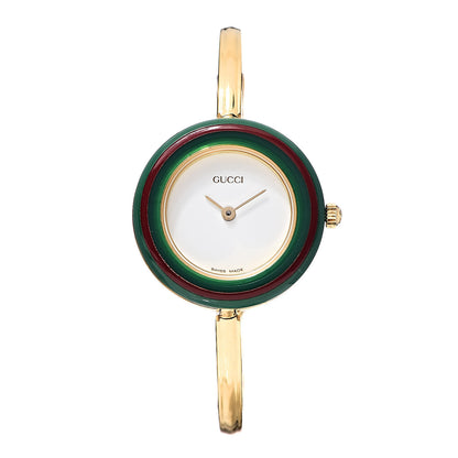 Gucci Stainless Steel 26mm Interchangeable Bezel Quartz Watch 1 of 8