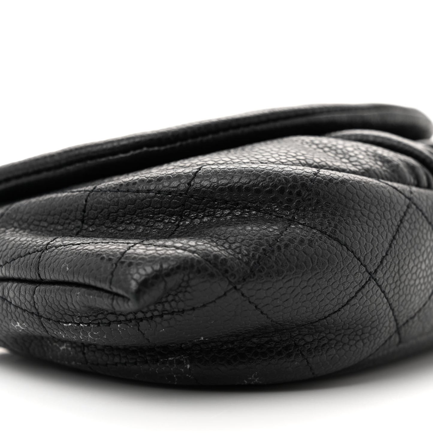 Caviar Half Moon Wallet On Chain WOC Black