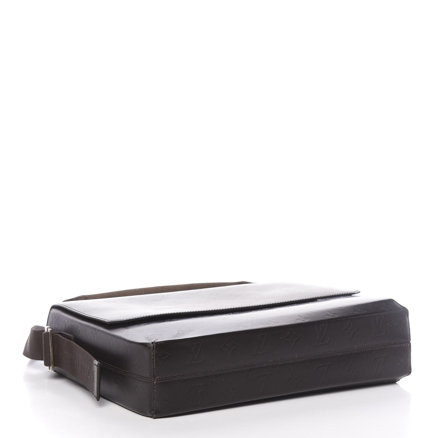Monogram Glace Fonzie Messenger Bag Cafe