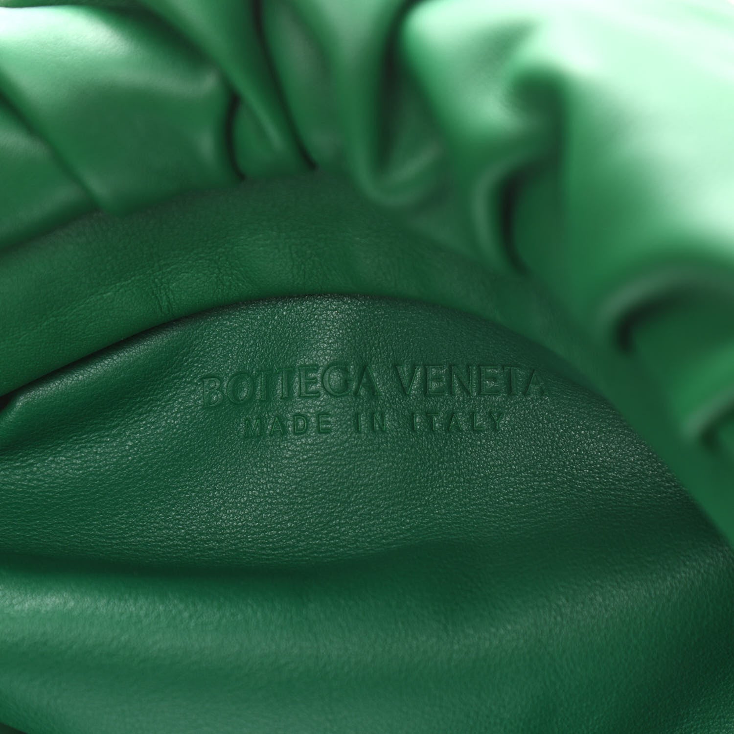 Bottega Veneta Calfskin The Pouch Chain Racing Green 6 of 10
