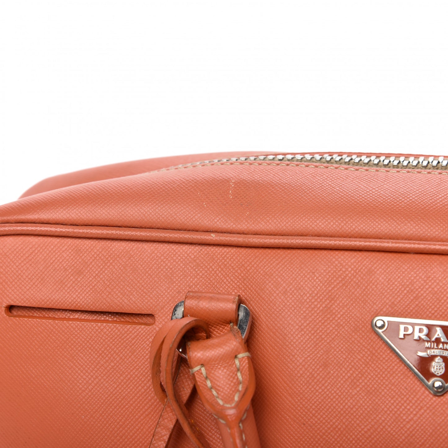 Saffiano Bauletto Papaya