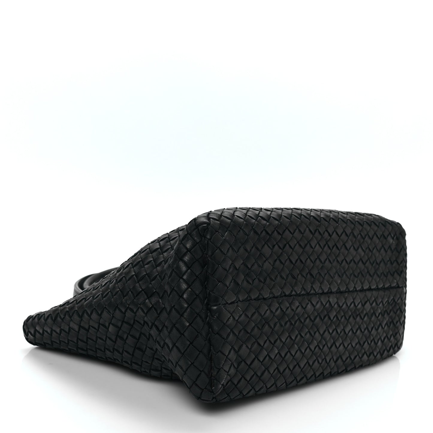 Nappa Intrecciato Mini Cabat Black