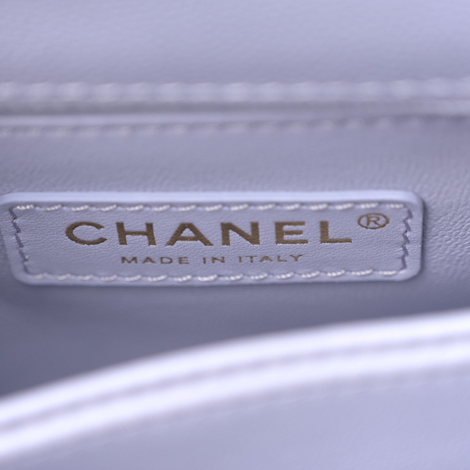 Chanel Caviar Quilted Mini Coco Handle Flap Light Purple 6 of 11