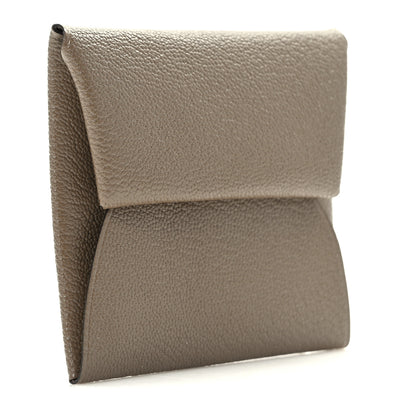 Hermes Chevre Mysore Bastia Coin Purse Etoupe 3 of 7