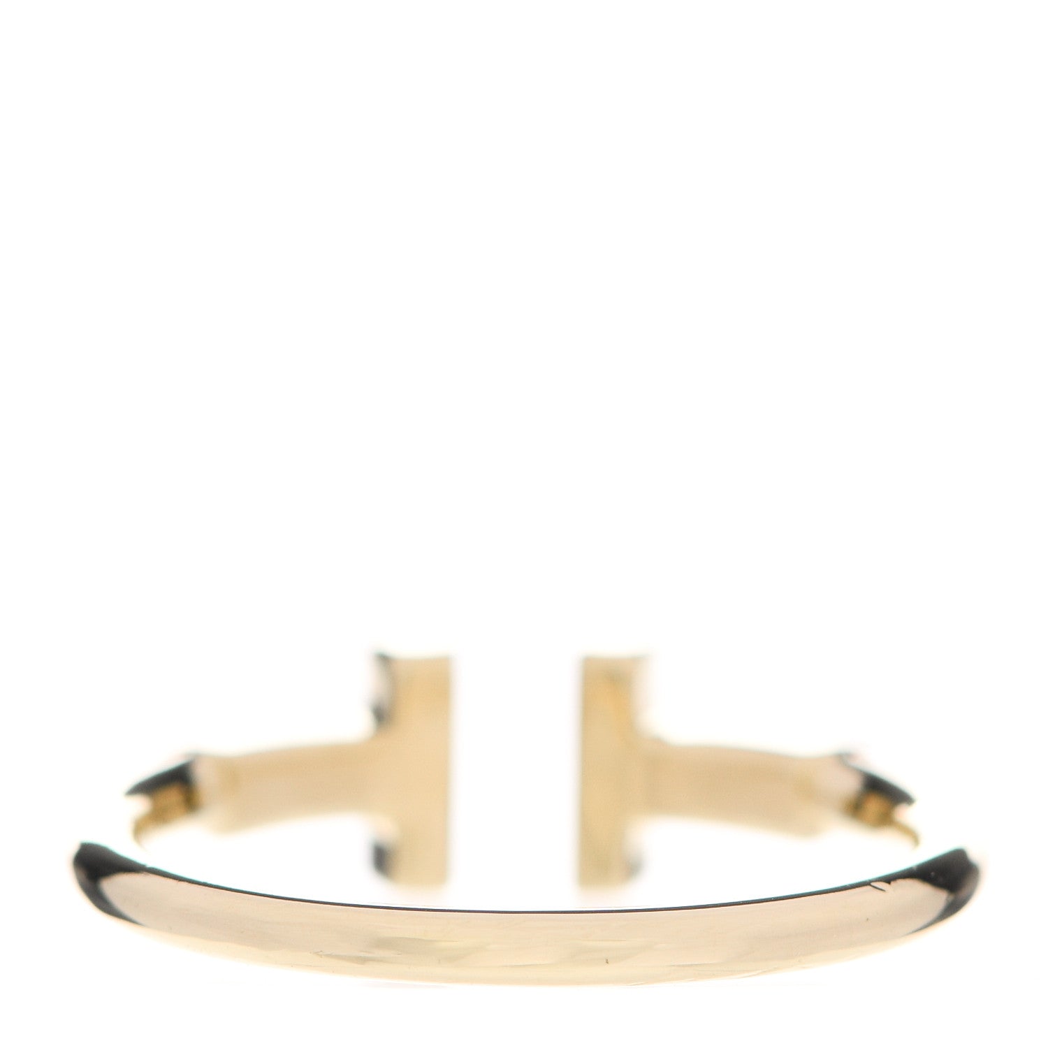 Tiffany 18K Yellow Gold T Wire Ring 52 6 3 of 5