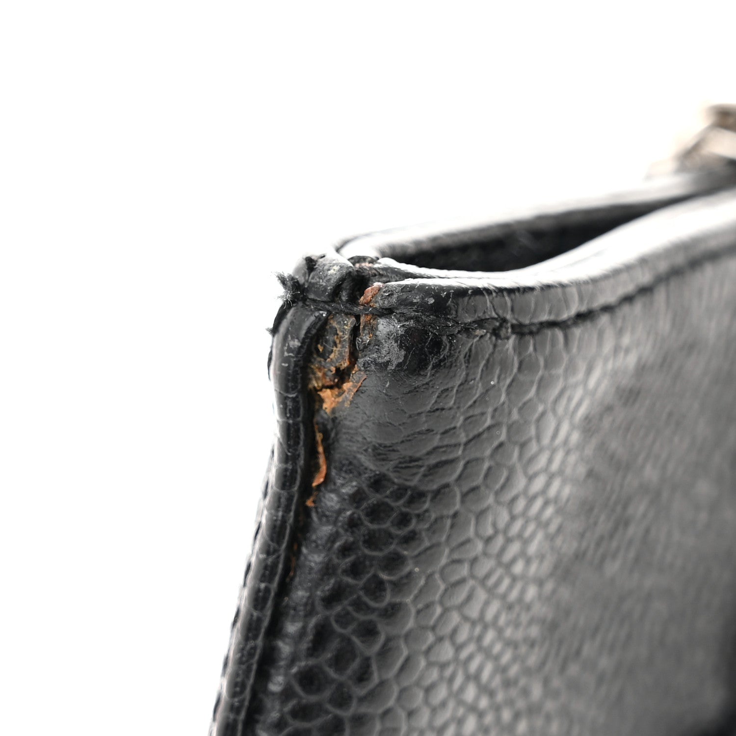 Chanel Grained Calfskin Bijoux Chain Shoulder Bag Black 12 of 12