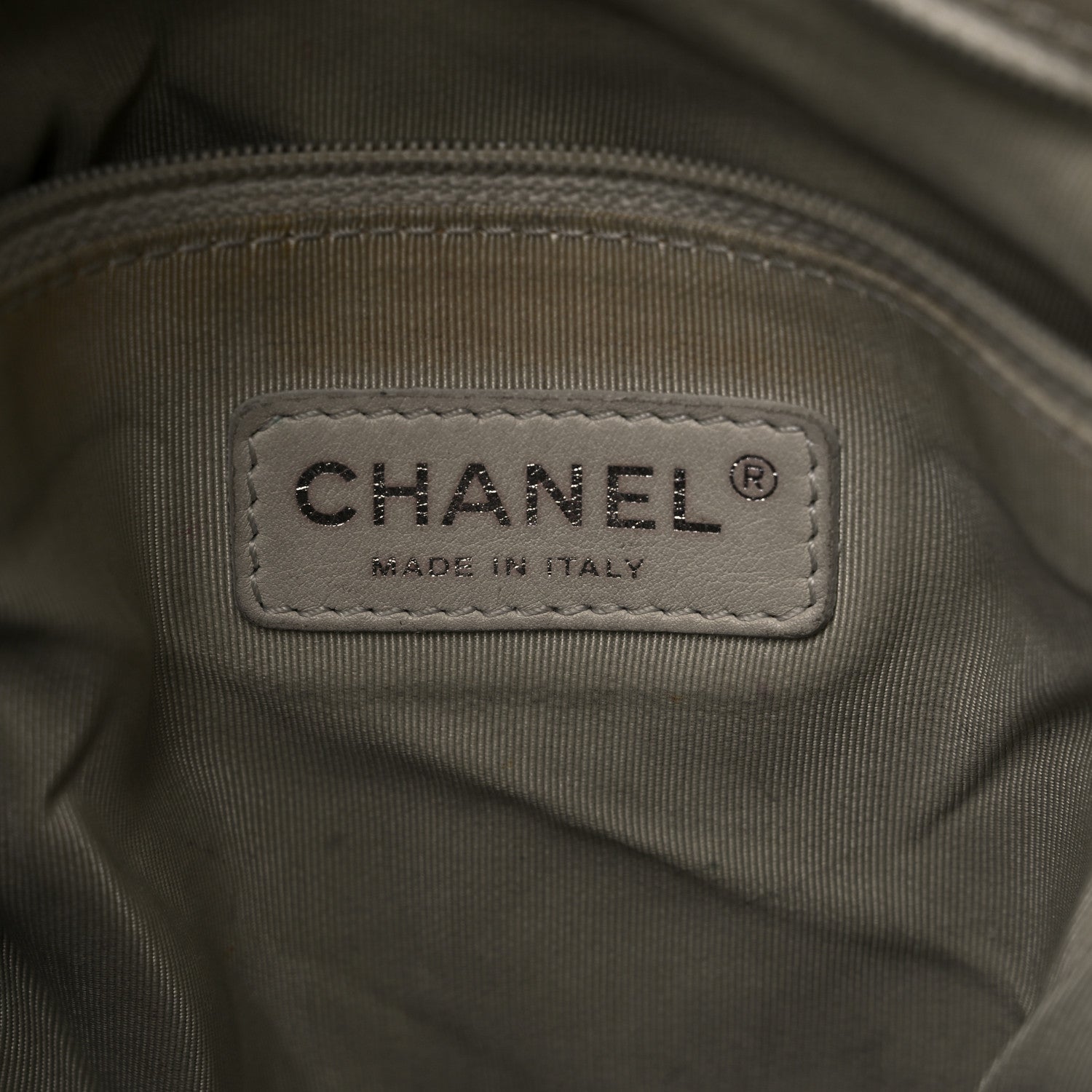 Chanel Washed Lambskin Chain Around Hobo Black 6 of 13