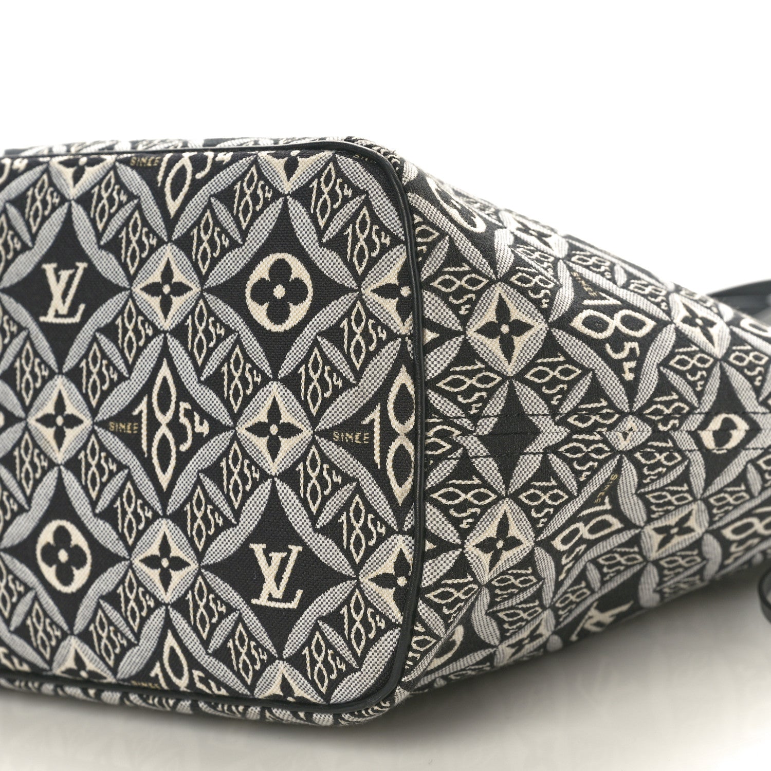 Louis Vuitton Jacquard Since 1854 Neverfull MM Grey 9 of 10