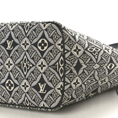 Louis Vuitton Jacquard Since 1854 Neverfull MM Grey 9 of 10