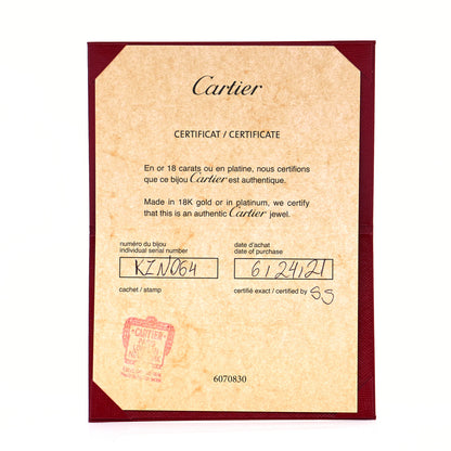Cartier 18K Yellow Gold Diamond Juste Un Clou Bracelet 17 6 of 7
