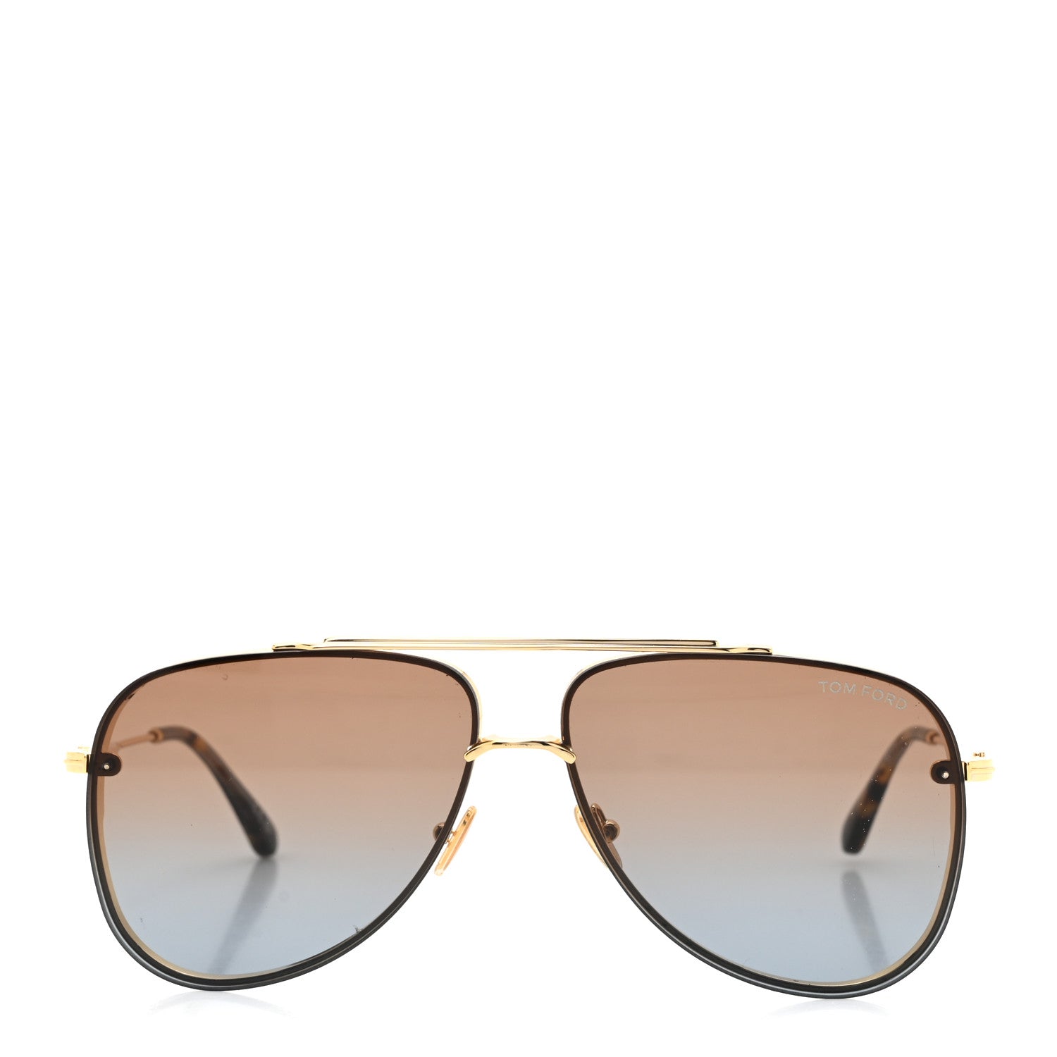 Tom Ford Aviator Leon Sunglasses TF 1071 Tortoise 2 of 8